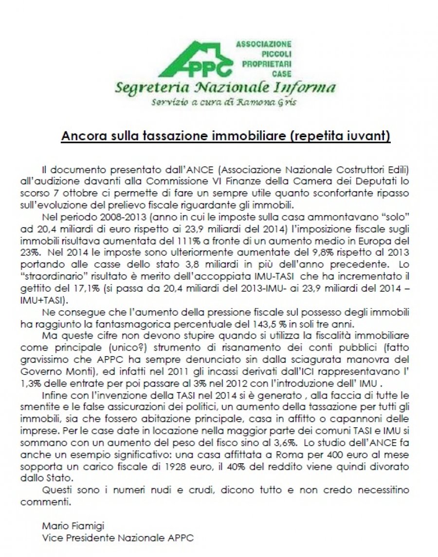 APPC NAZIONALE INFORMA 